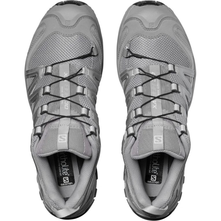 Silver Salomon Xa Pro 3d Men's Sneakers | PH 49761Z